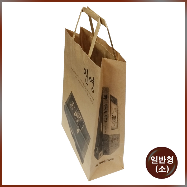 납작종이끈 쇼핑백(진영)