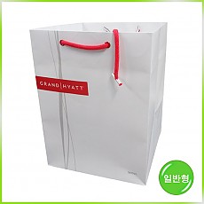 쇼핑백 견본이미지(하얏트호텔)-235*235*310mm