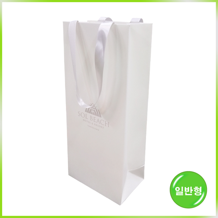 와인형 쇼핑백(솔비취)