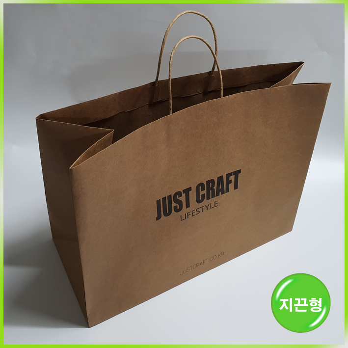 지끈형 쇼핑백(저스트크라프트(대))