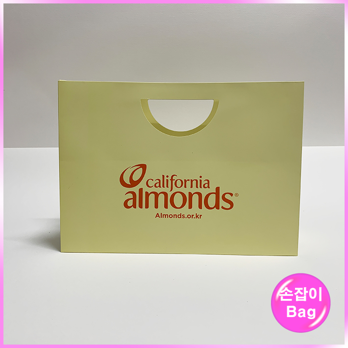 손잡이형 쇼핑백 (캘리포니아 아몬드)