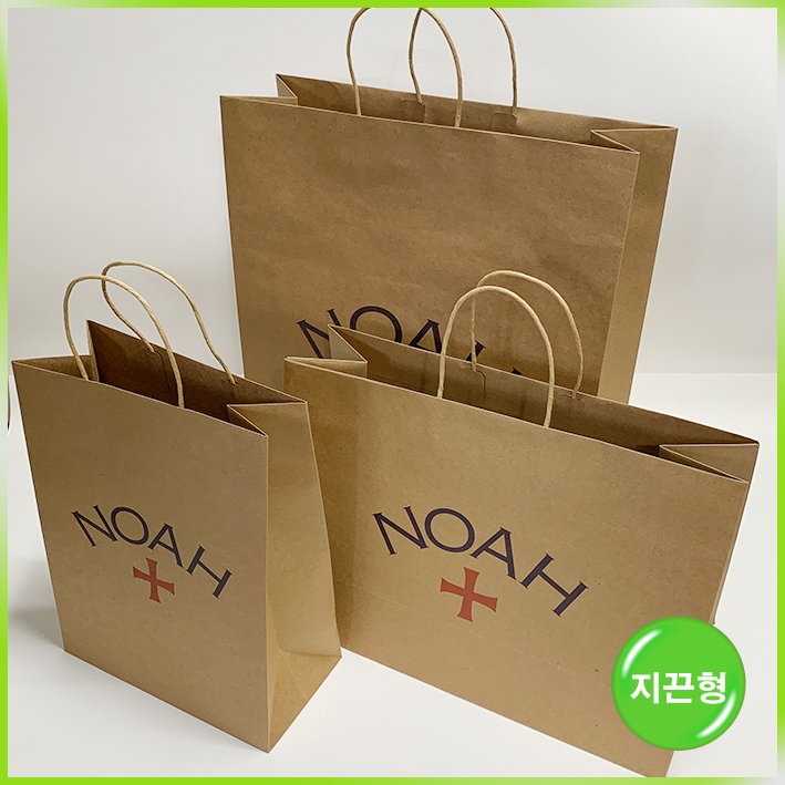 지끈형 쇼핑백(노아 大, 中, 小)