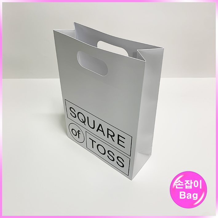 손잡이형 쇼핑백 (스퀘어 오브 토스)