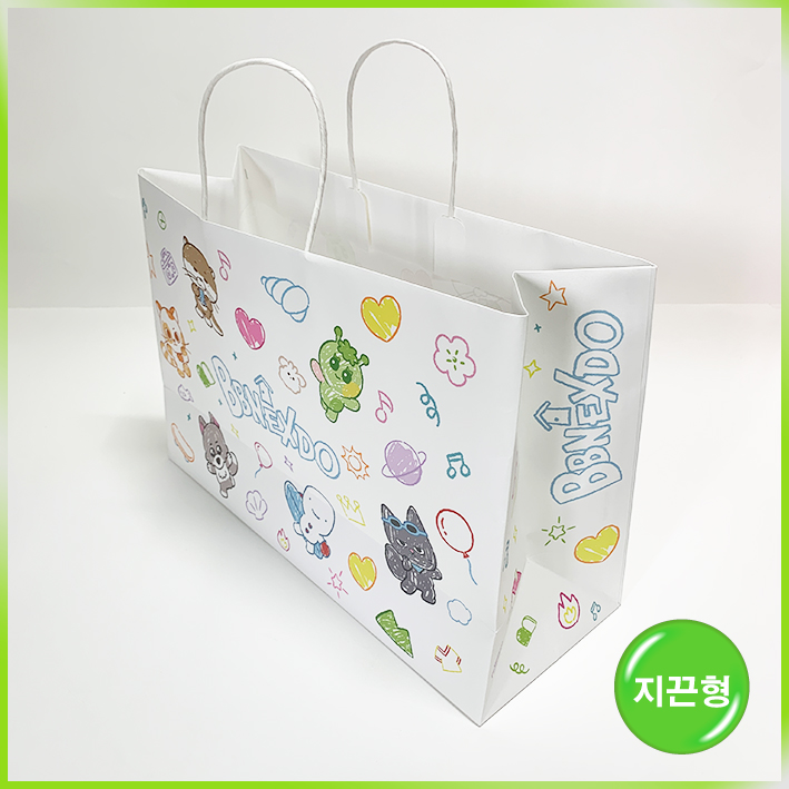 지끈형 쇼핑백(쁘넥도(BND)(중)
