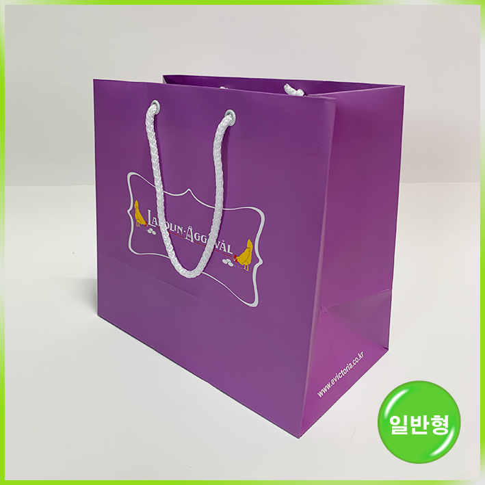 일반형 쇼핑백(빅토리아 에그팩 퍼플)