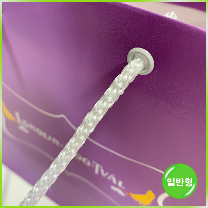 일반형 쇼핑백(빅토리아 에그팩 퍼플)