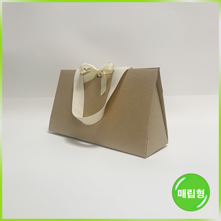 삼각형 쇼핑백(샘플)
